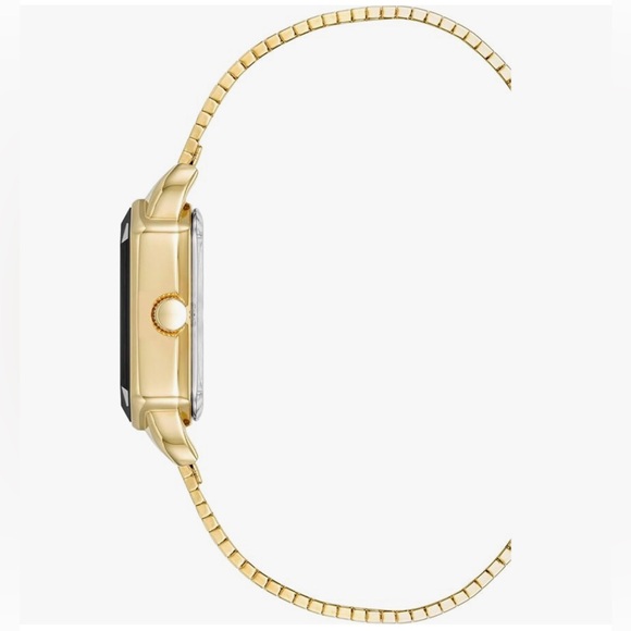 Anne Klein Women's Accessories - Anne Klein Women's Striped Mesh Bracelet Watch